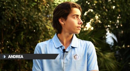 Castel Football Club - interview Andrea - Dédé - Du CASTEL FOOTBALL CLUB Nice Provence-Alpes-Côte d'Azur - Méditerranée